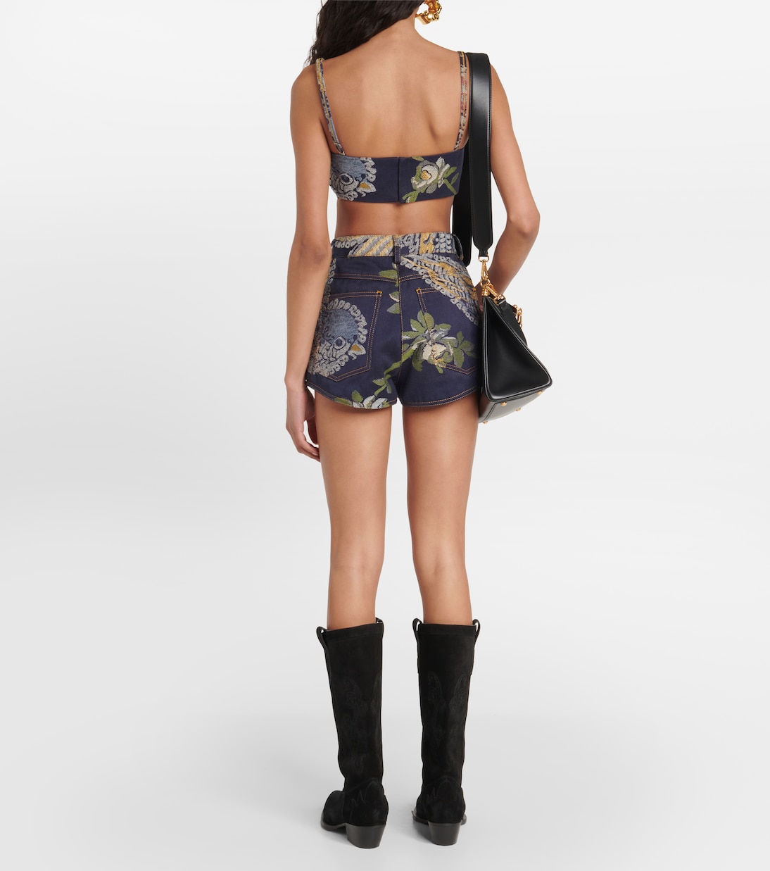 Shorts di jeans a vita alta | Etro
