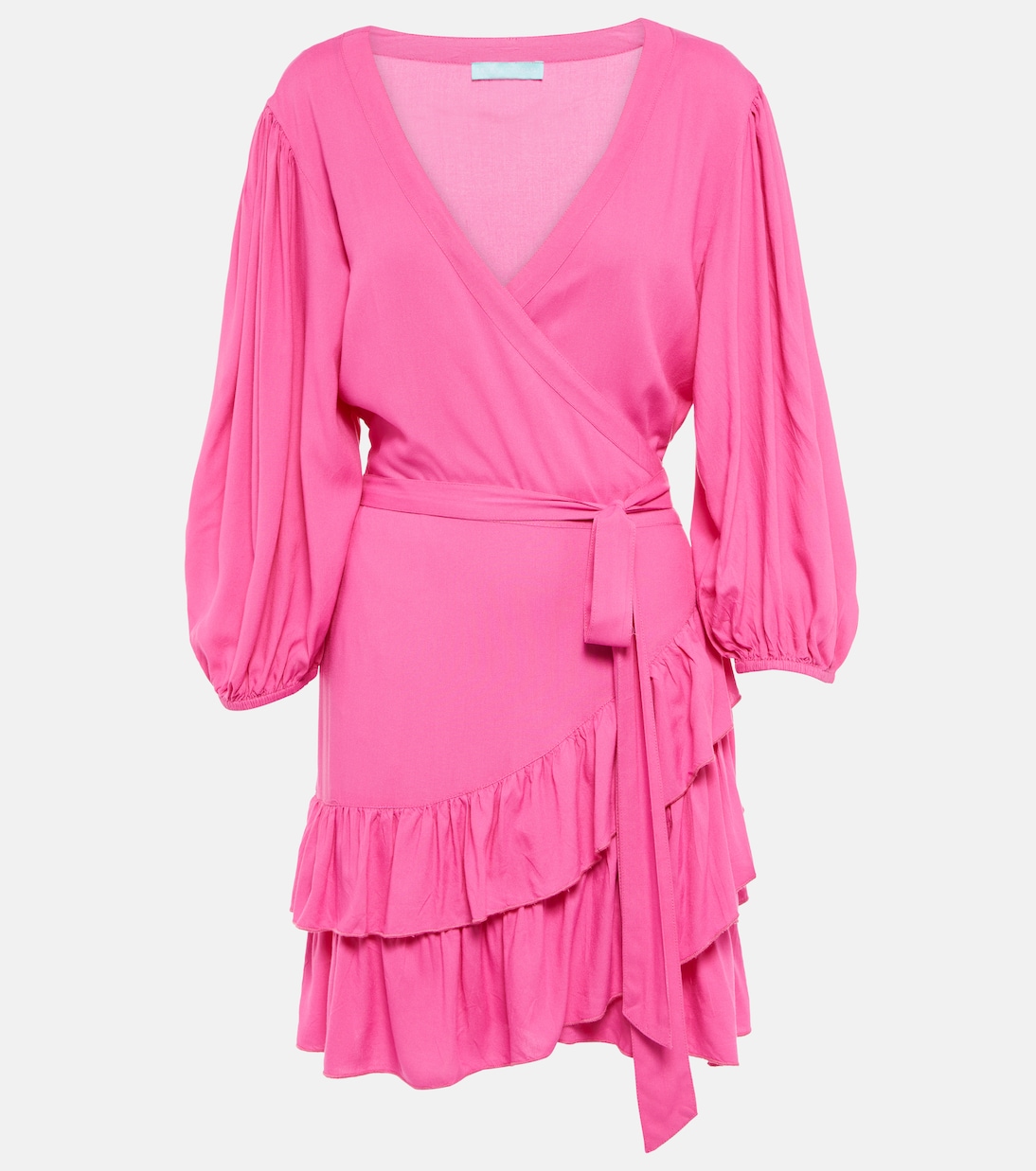 Tabitha cotton wrap minidress | Melissa Odabash