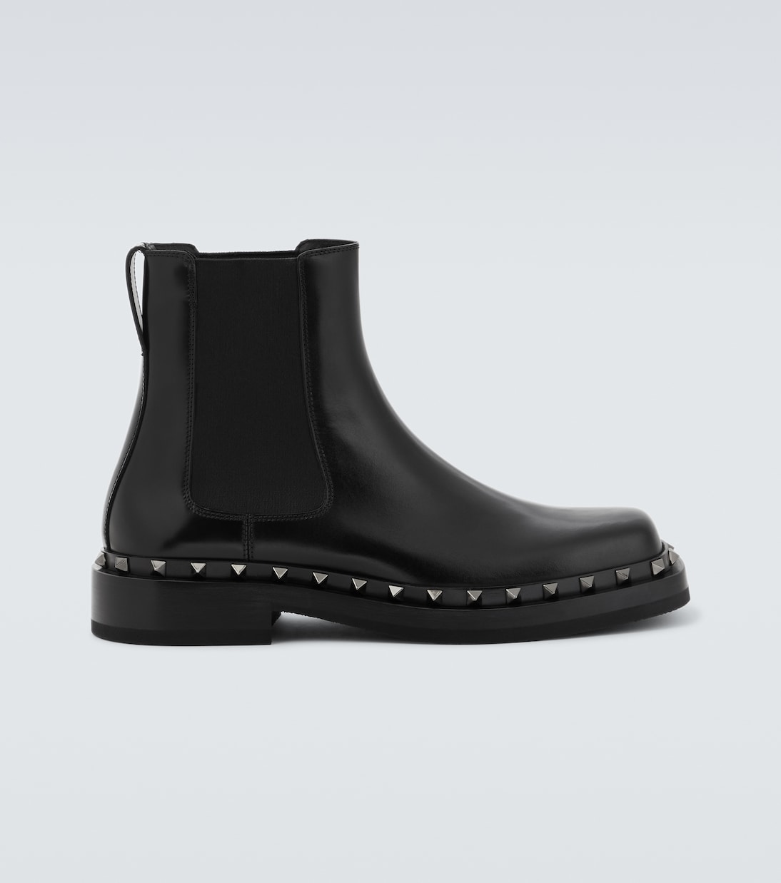 Chelsea Boots M-Way Rockstud aus Leder | Valentino Garavani