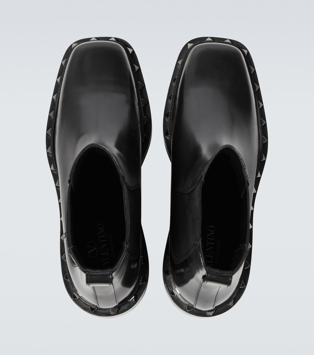 Chelsea Boots M-Way Rockstud aus Leder | Valentino Garavani