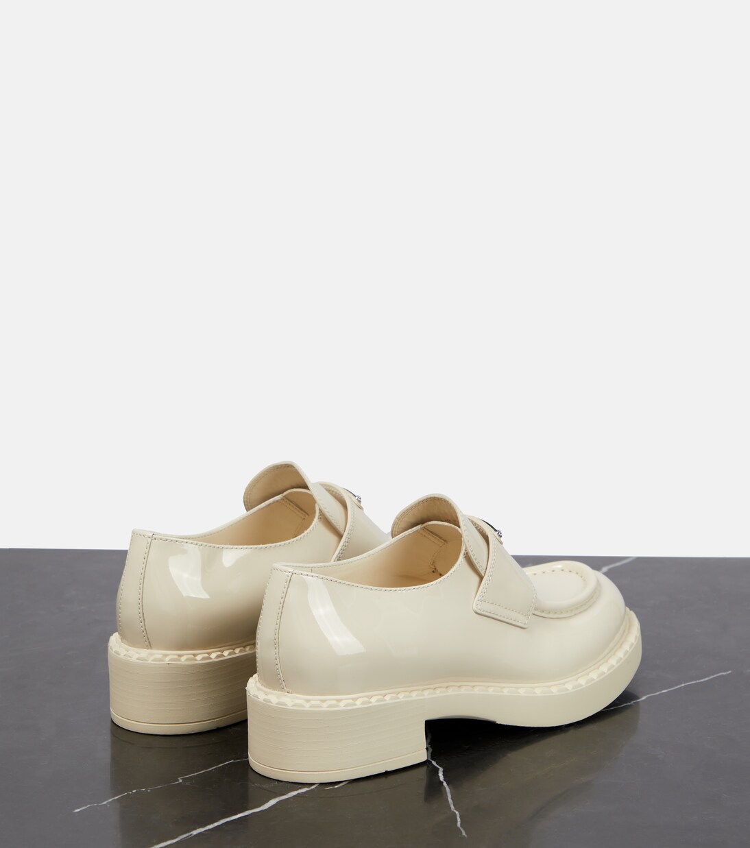 Mocassini in vernice | Prada