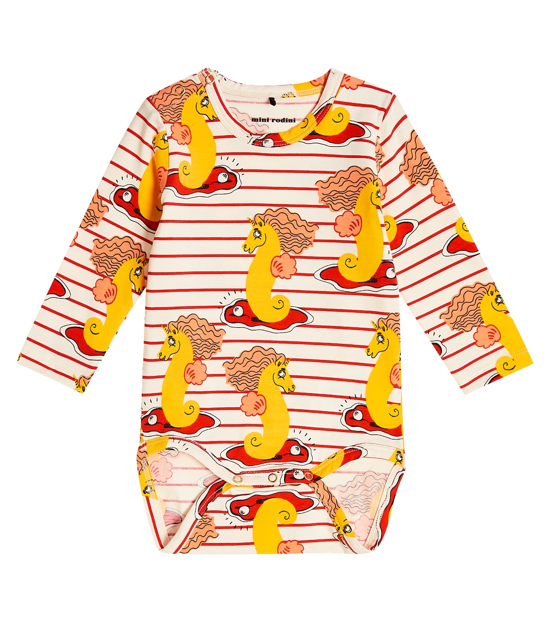 Baby - Body in misto cotone con stampa | Mini Rodini