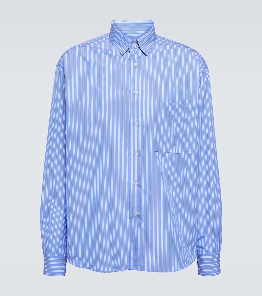 Camicia in popeline di cotone a righe | Lanvin