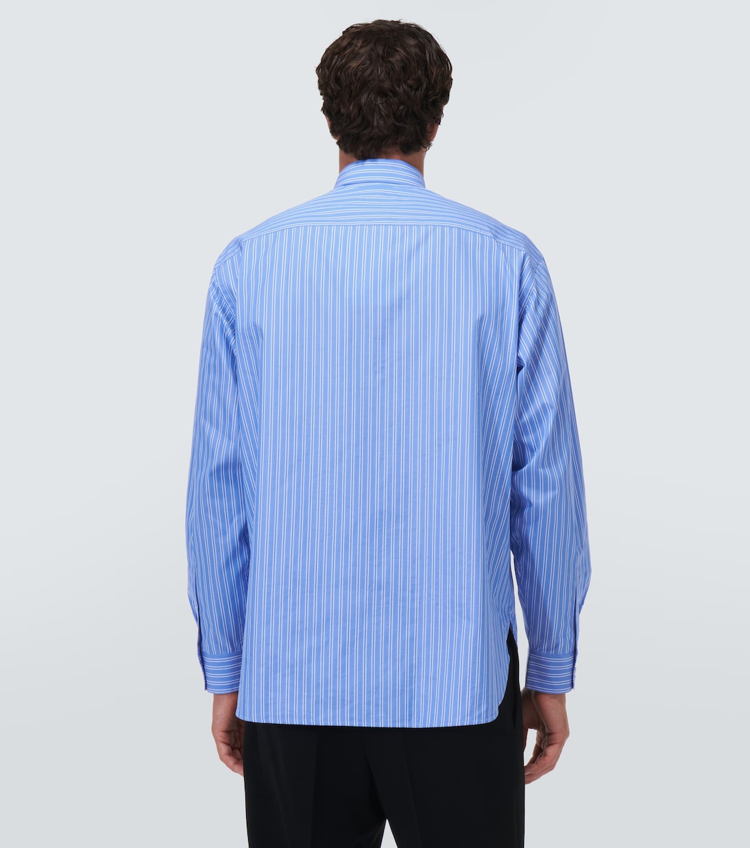 Camicia in popeline di cotone a righe | Lanvin