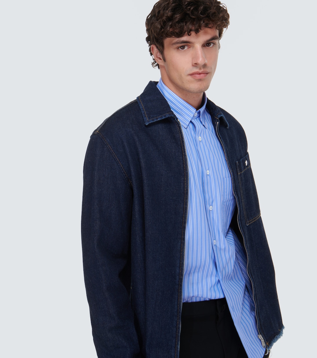 Camicia in popeline di cotone a righe | Lanvin