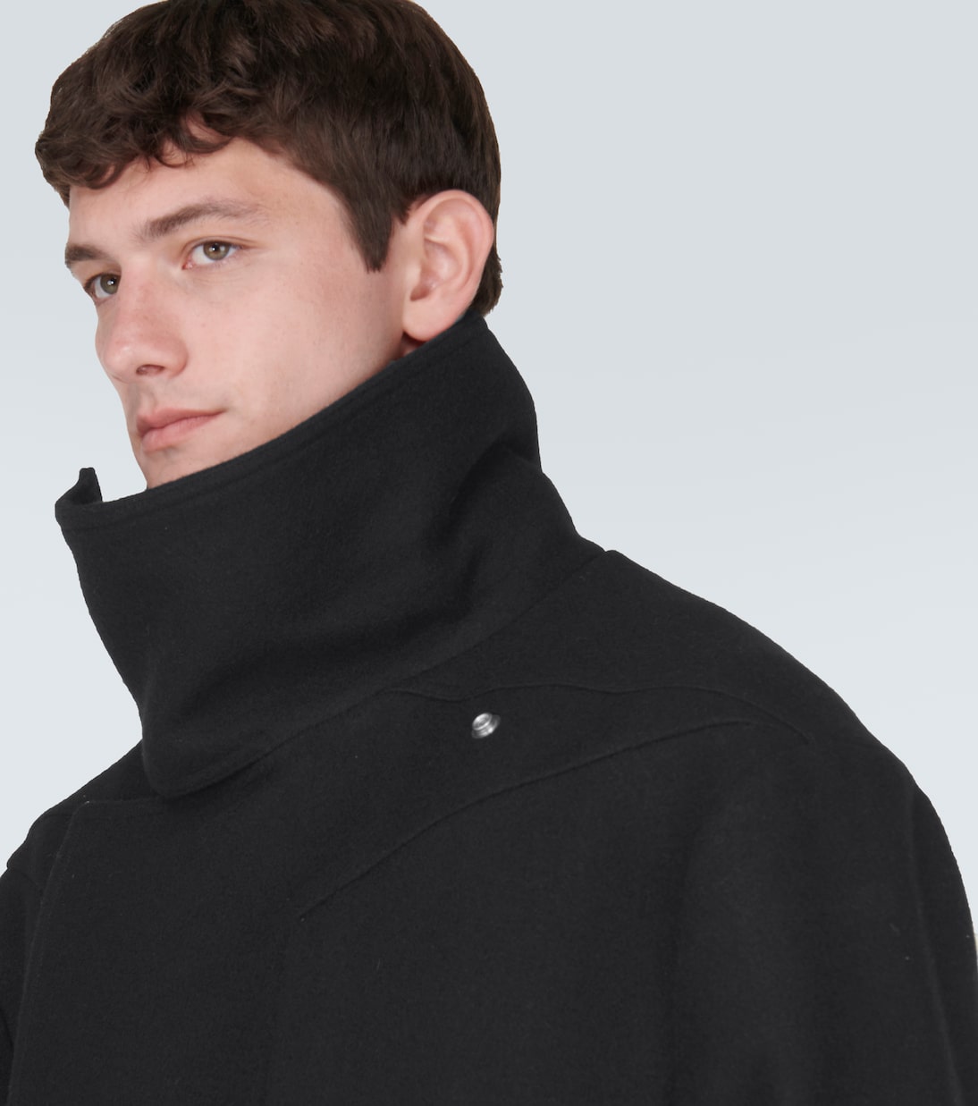 Abrigo de lana virgen | Rick Owens