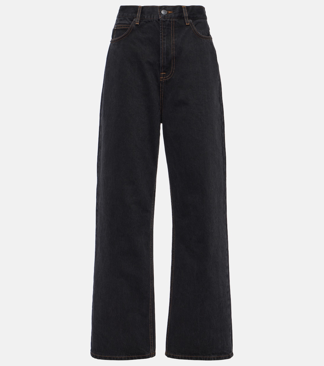 High-Rise Straight Jeans | Wardrobe.NYC