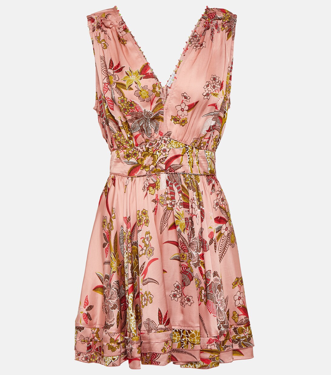 Bessie printed minidress | Poupette St Barth