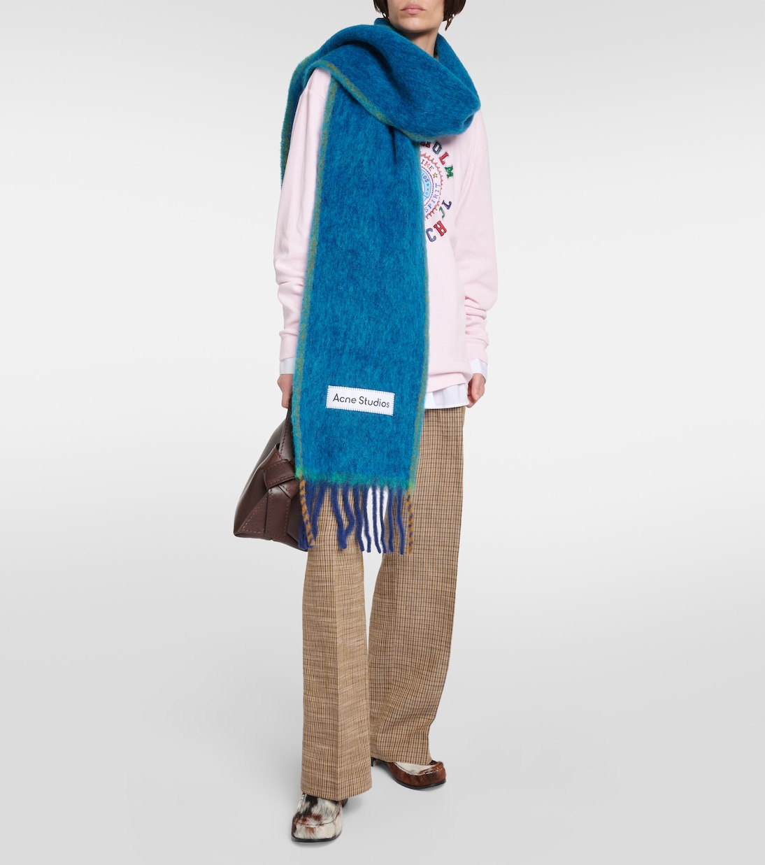 Bufanda de mezcla de lana y alpaca | Acne Studios