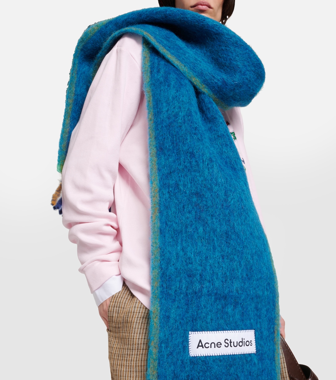 Bufanda de mezcla de lana y alpaca | Acne Studios