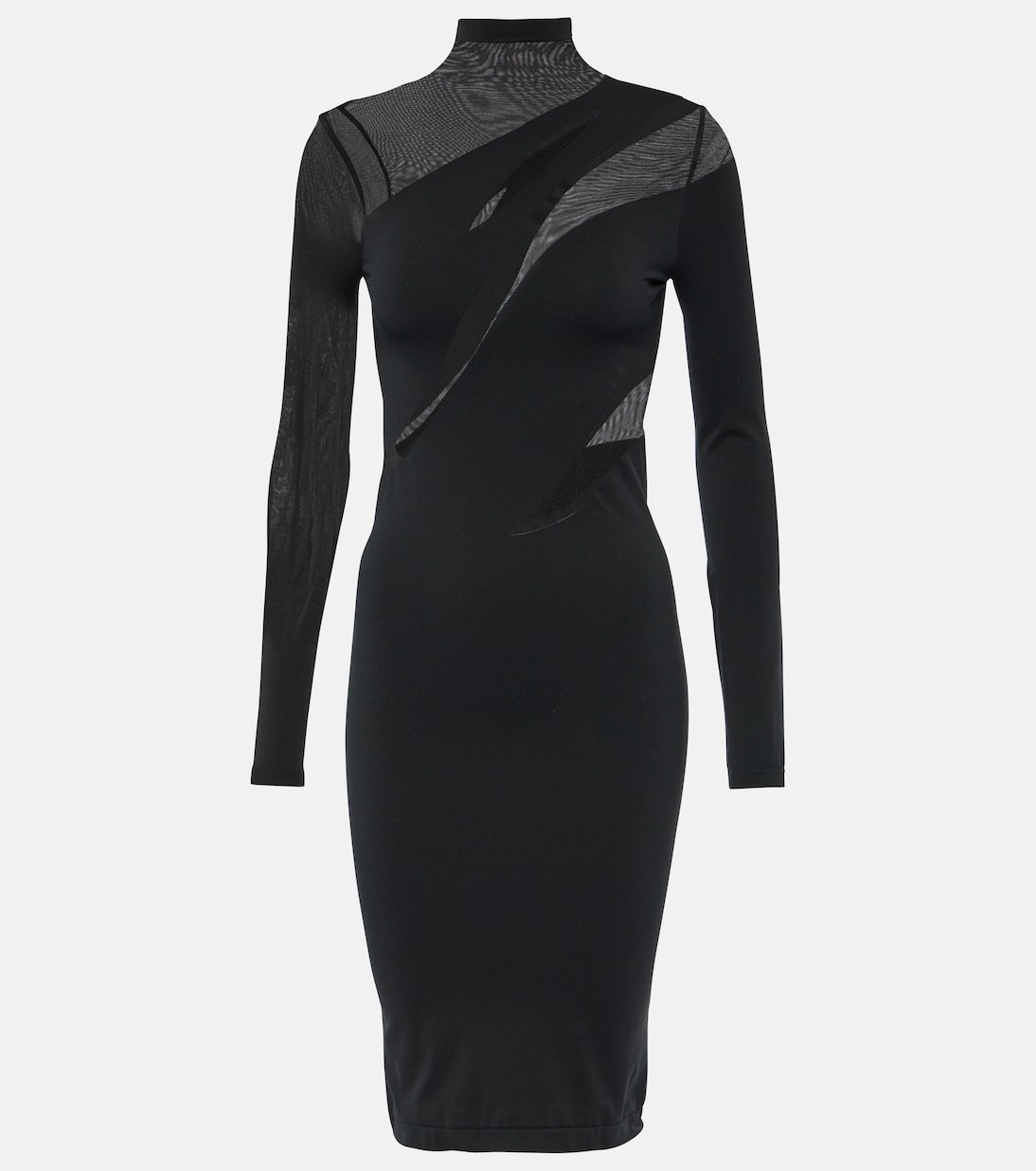 Robe midi transparente | Wolford