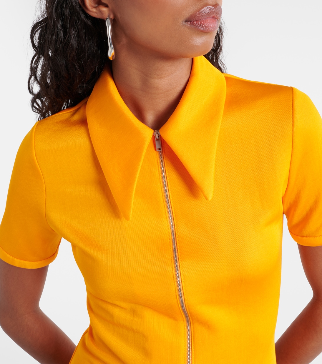 Jumpsuit corta in jersey | Jil Sander