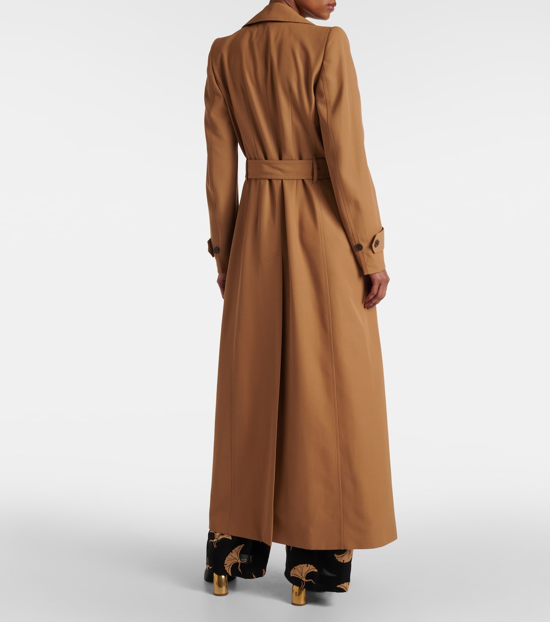Trench in gabardine di misto lana | Dries Van Noten