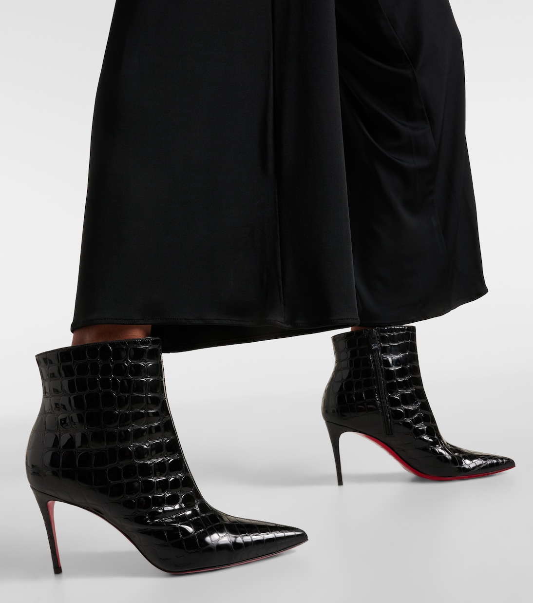 Bottines So Kate 85 en cuir embossé | Christian Louboutin