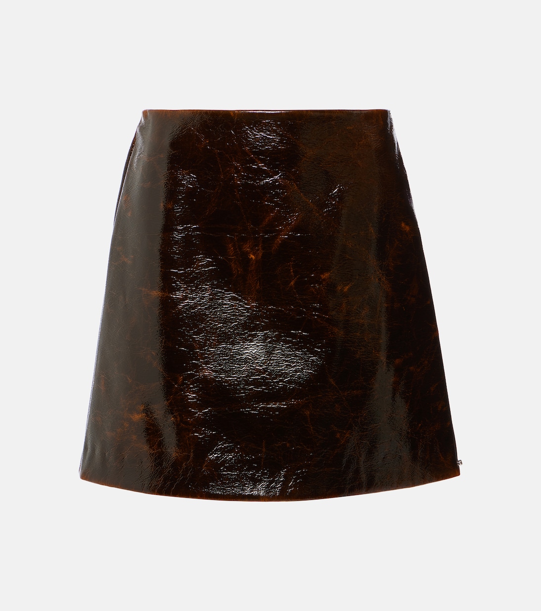 Beta leather-effect wool-blend miniskirt | Sportmax