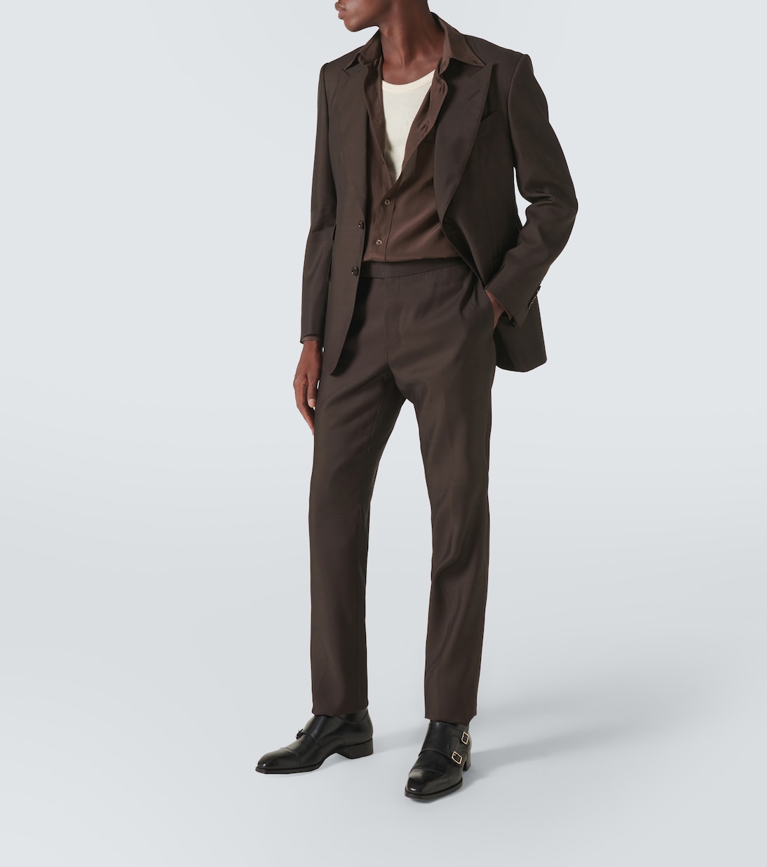 Shelton organza twill suit | Tom Ford