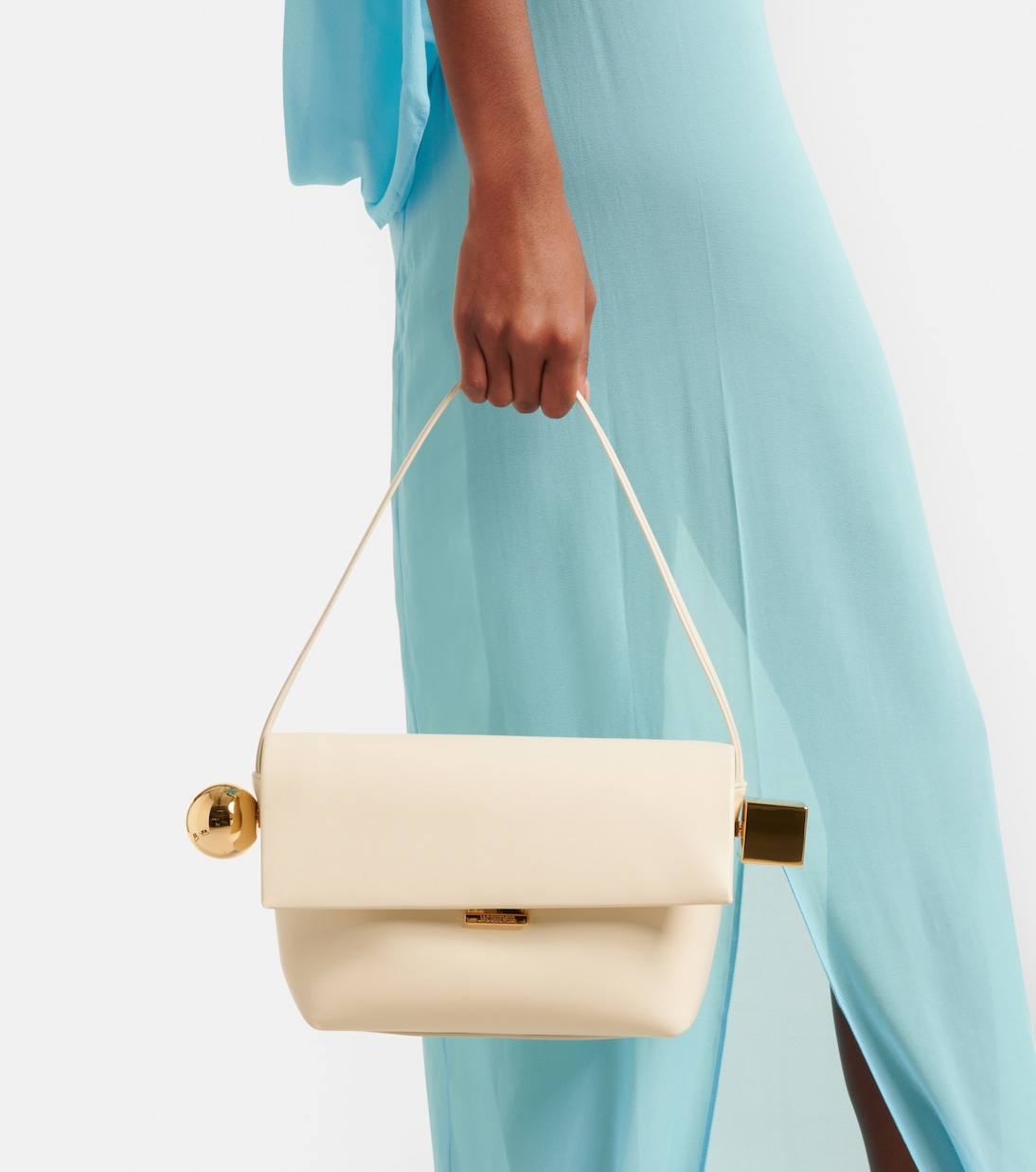 Borsa a spalla Le Rond Carré in pelle | Jacquemus