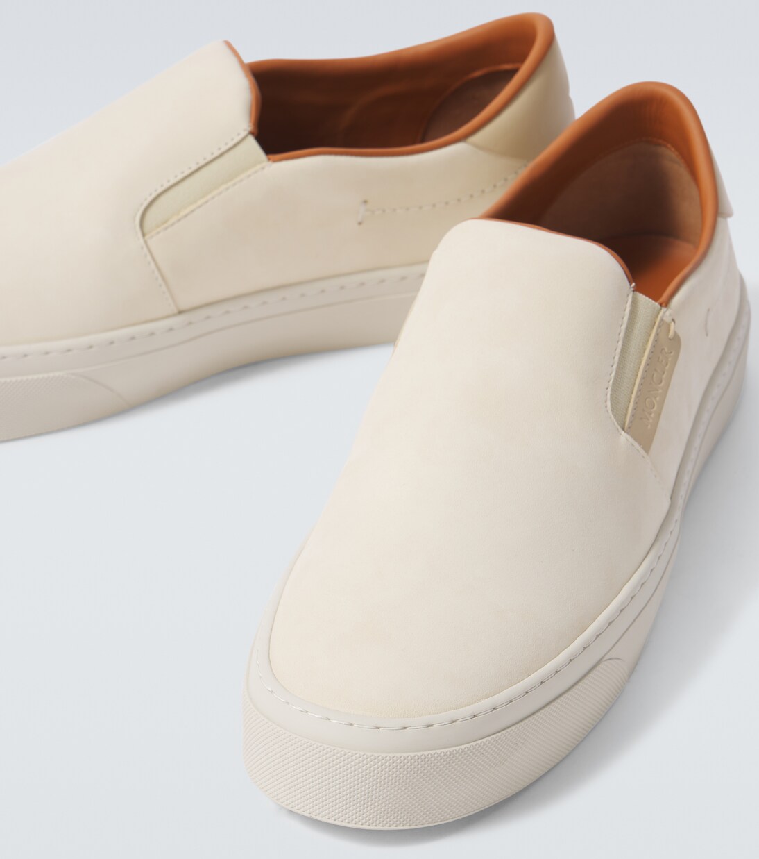 Baskets slip-on Monclub en cuir | Moncler