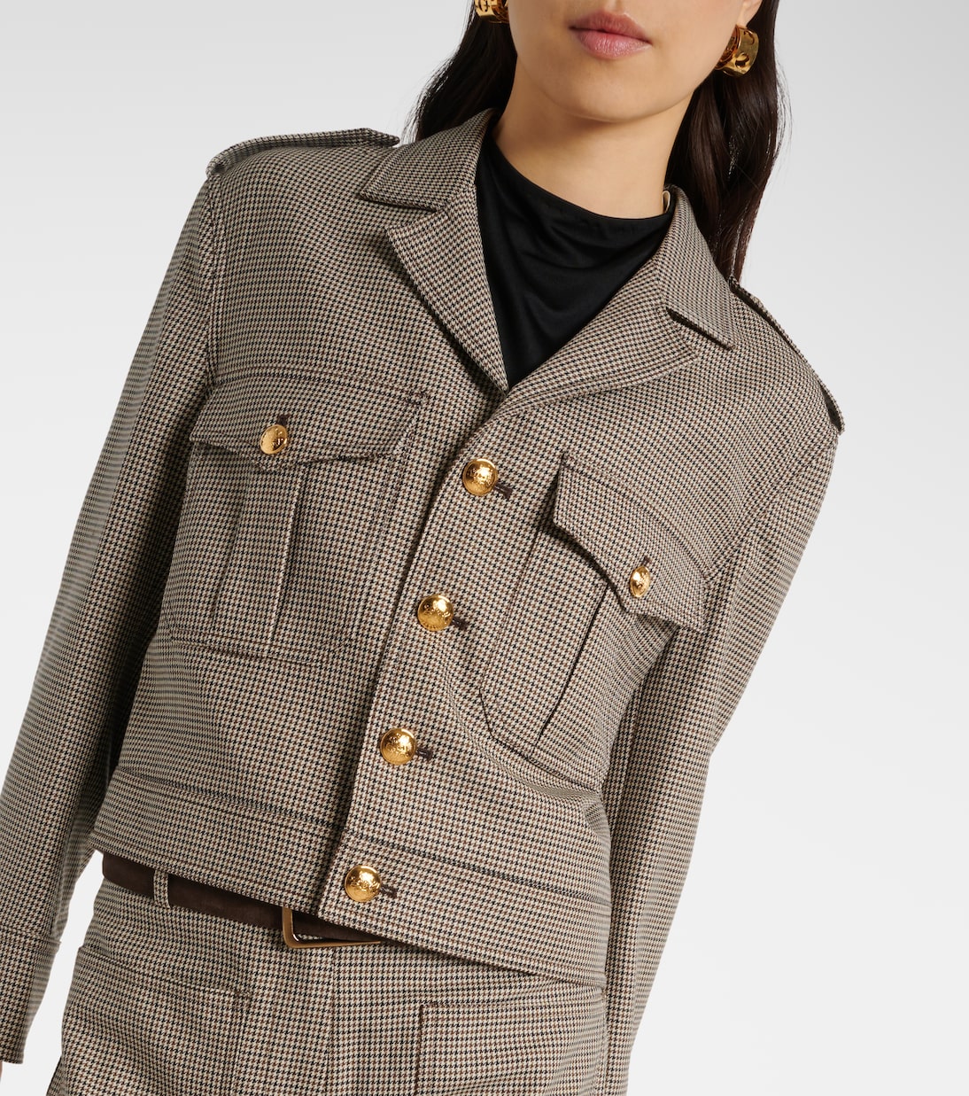 Lise cropped virgin wool jacket | Nili Lotan