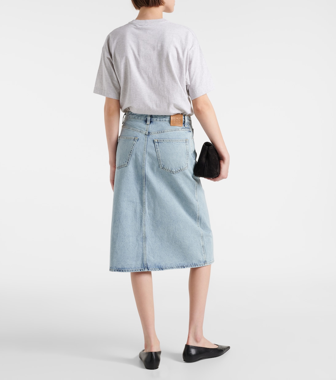 Gonna midi di jeans | Toteme