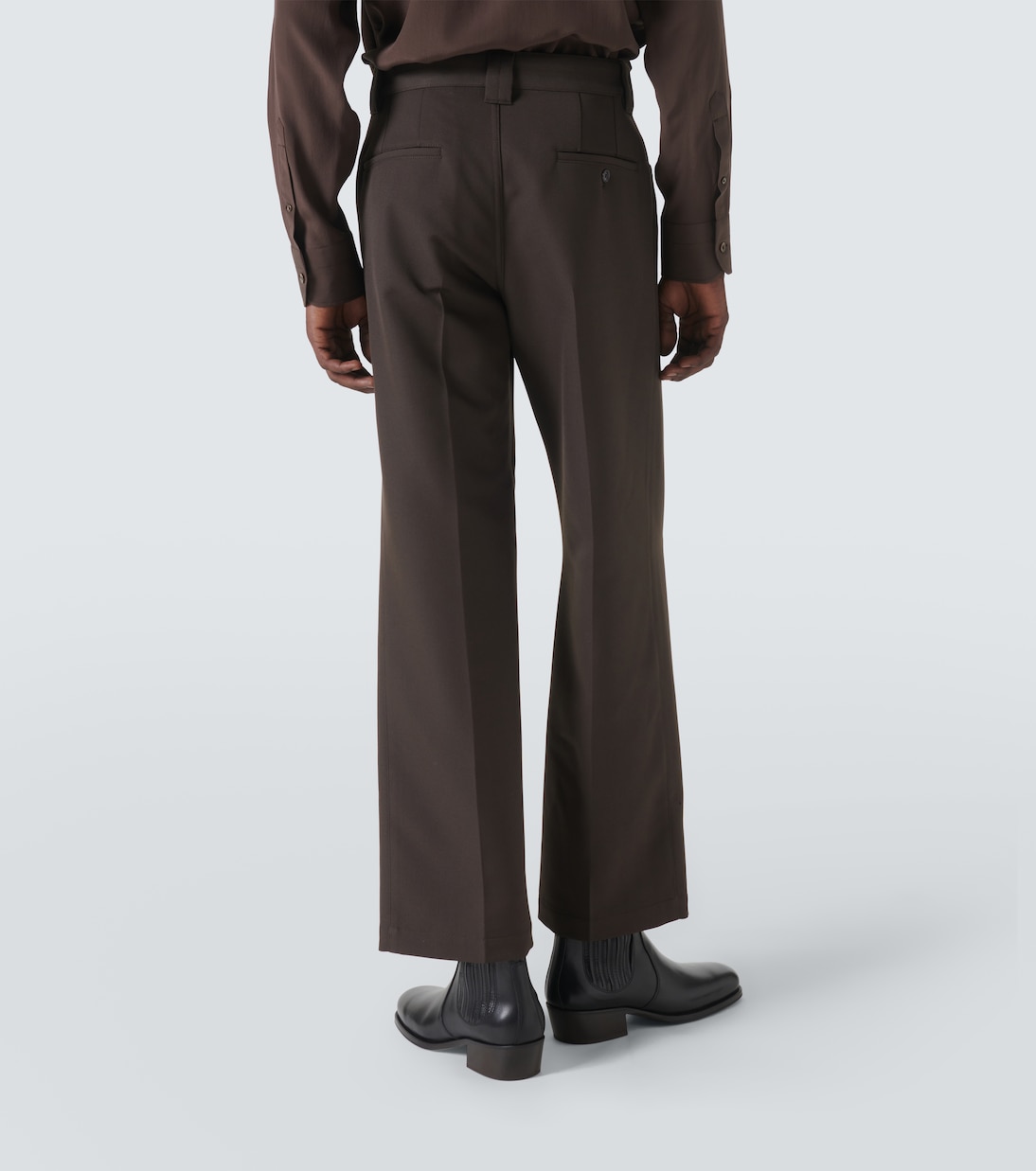 Pantaloni regular in gabardine | Lemaire
