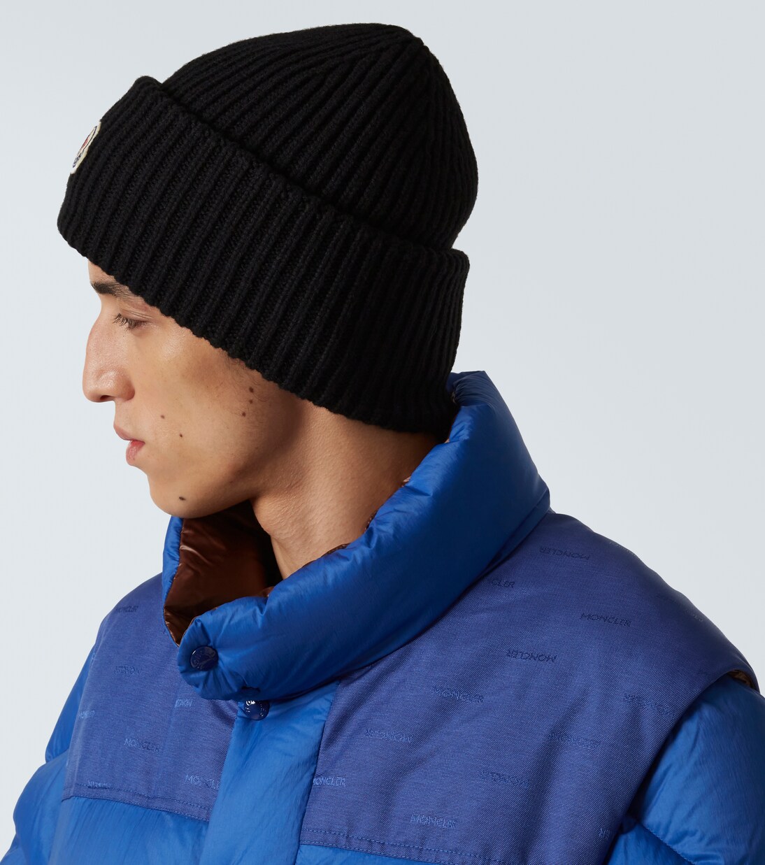 Logo wool and cashmere beanie | Moncler