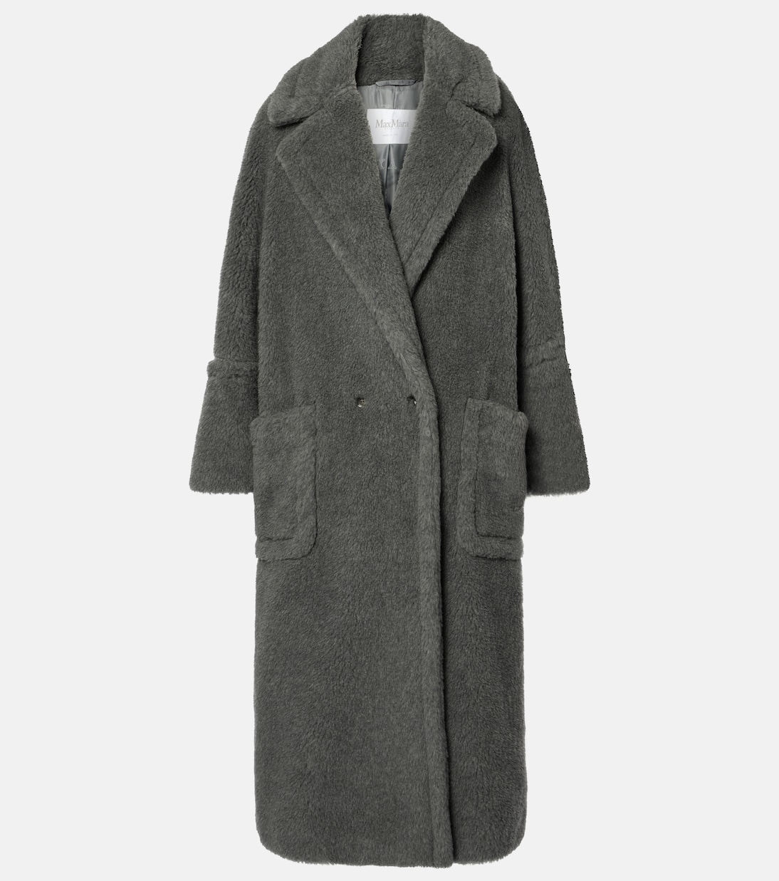 Abrigo cruzado Kadiak de teddy | Max Mara