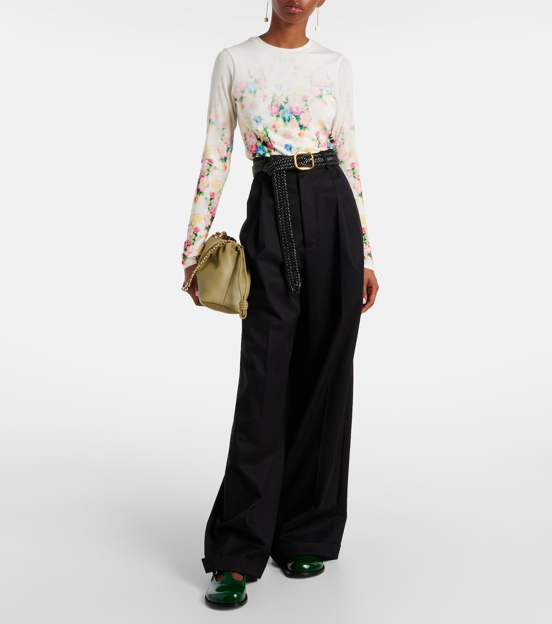 Clutch Flamenco Medium aus Leder | Loewe