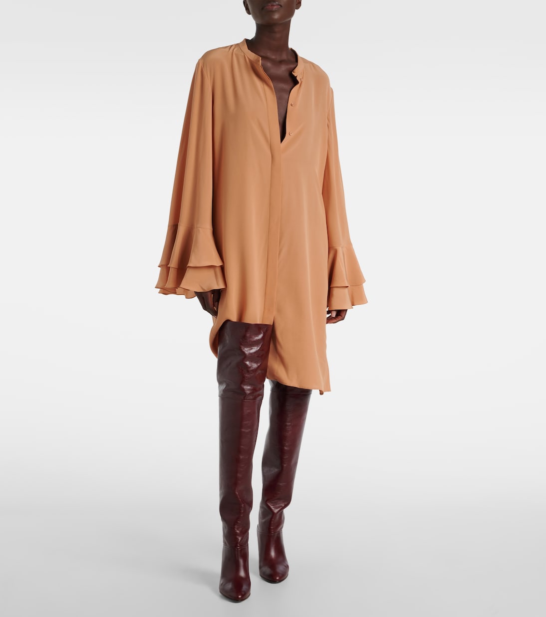 Robe en crêpe de soie | Chloé