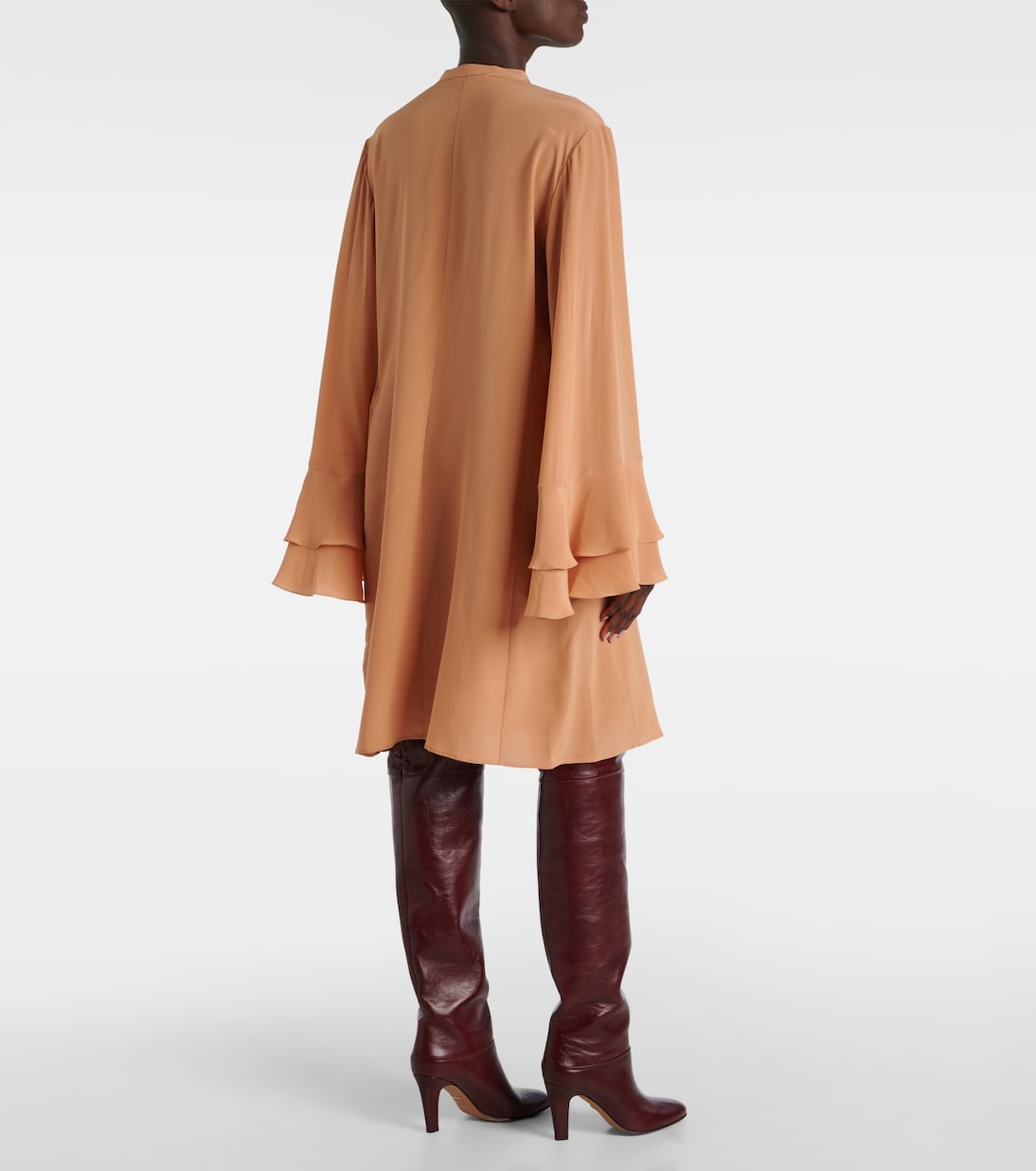Robe en crêpe de soie | Chloé
