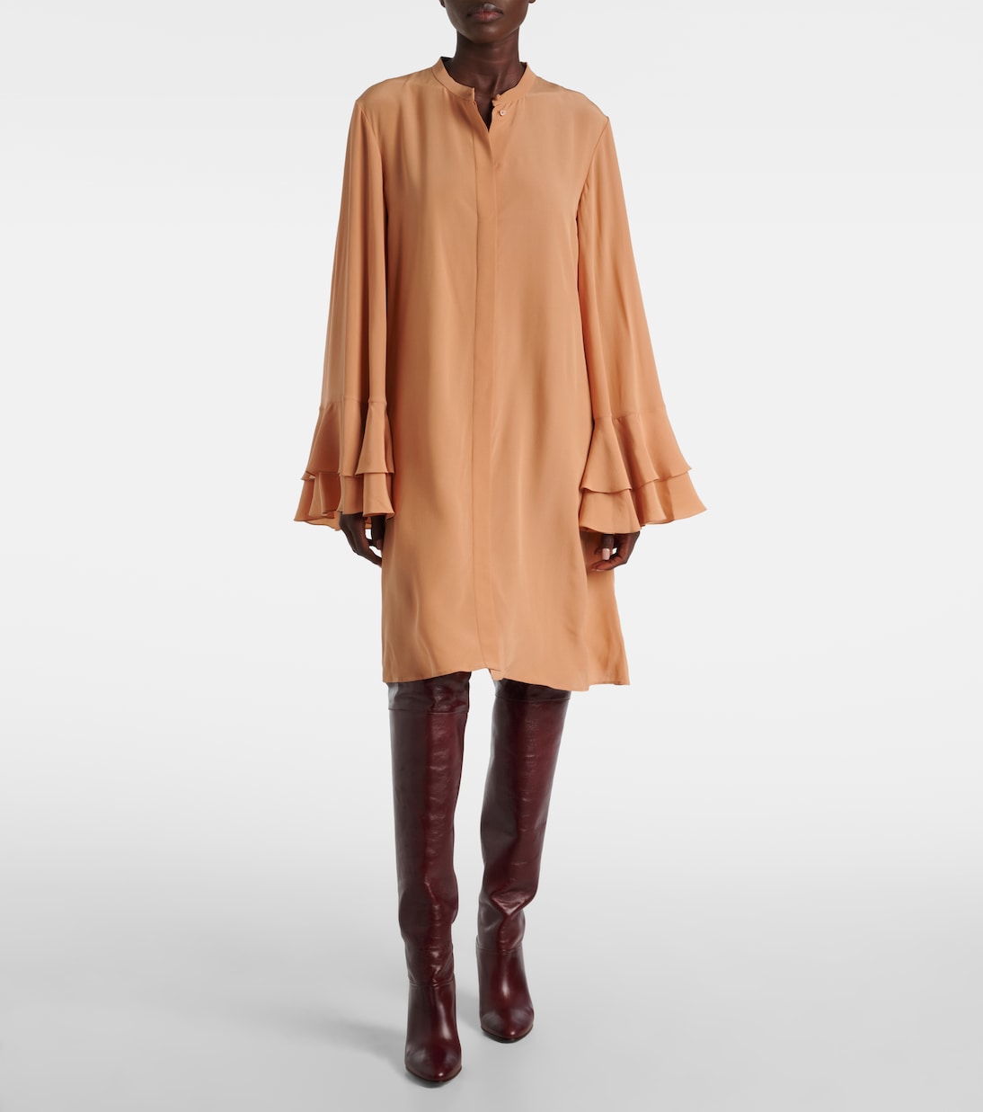Robe en crêpe de soie | Chloé