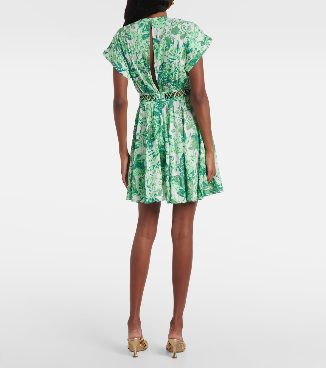 Abito corto Cecile con cut-out | Poupette St Barth