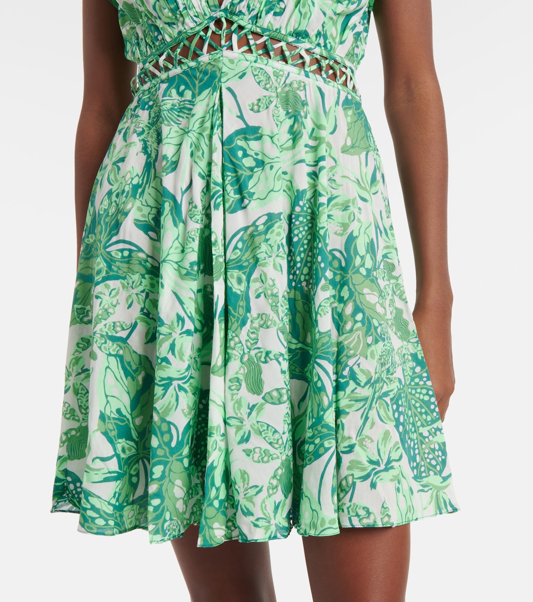 Abito corto Cecile con cut-out | Poupette St Barth