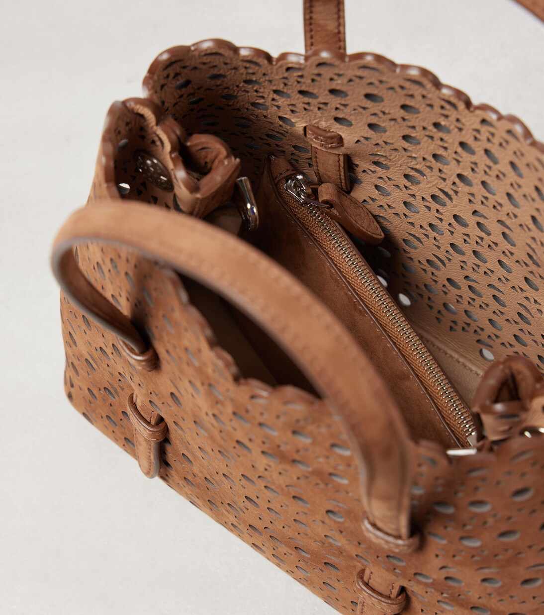 Borsa Mina 20 Vienne Wave in pelle | Alaïa