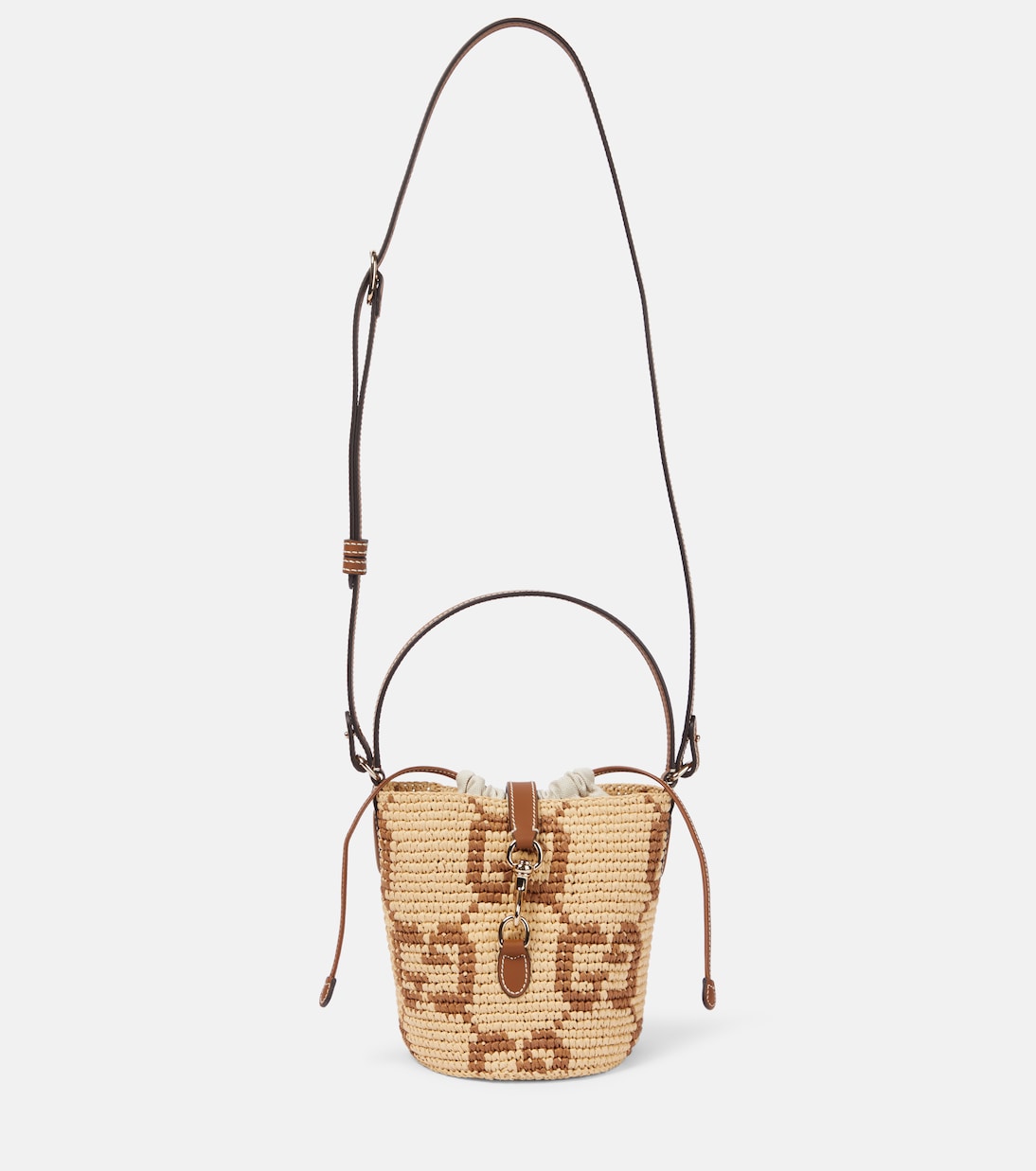 Secchiello GG Mini con pelle | Gucci