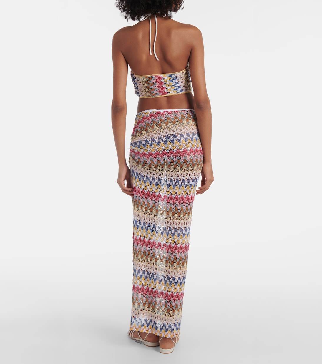 Gonna midi in maglia lamé | Missoni