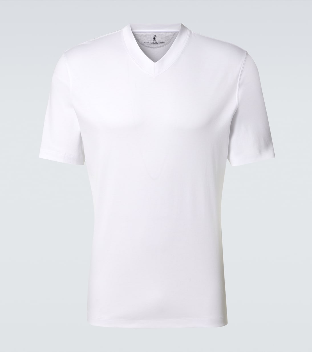 Camiseta de jersey de algodón | Brunello Cucinelli
