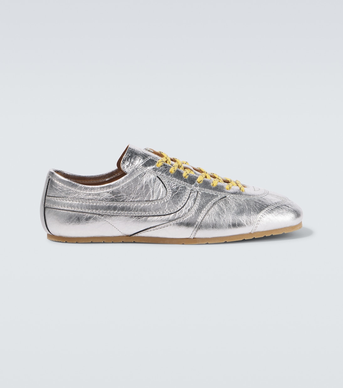 Sneakers in pelle metallizzata | Dries Van Noten