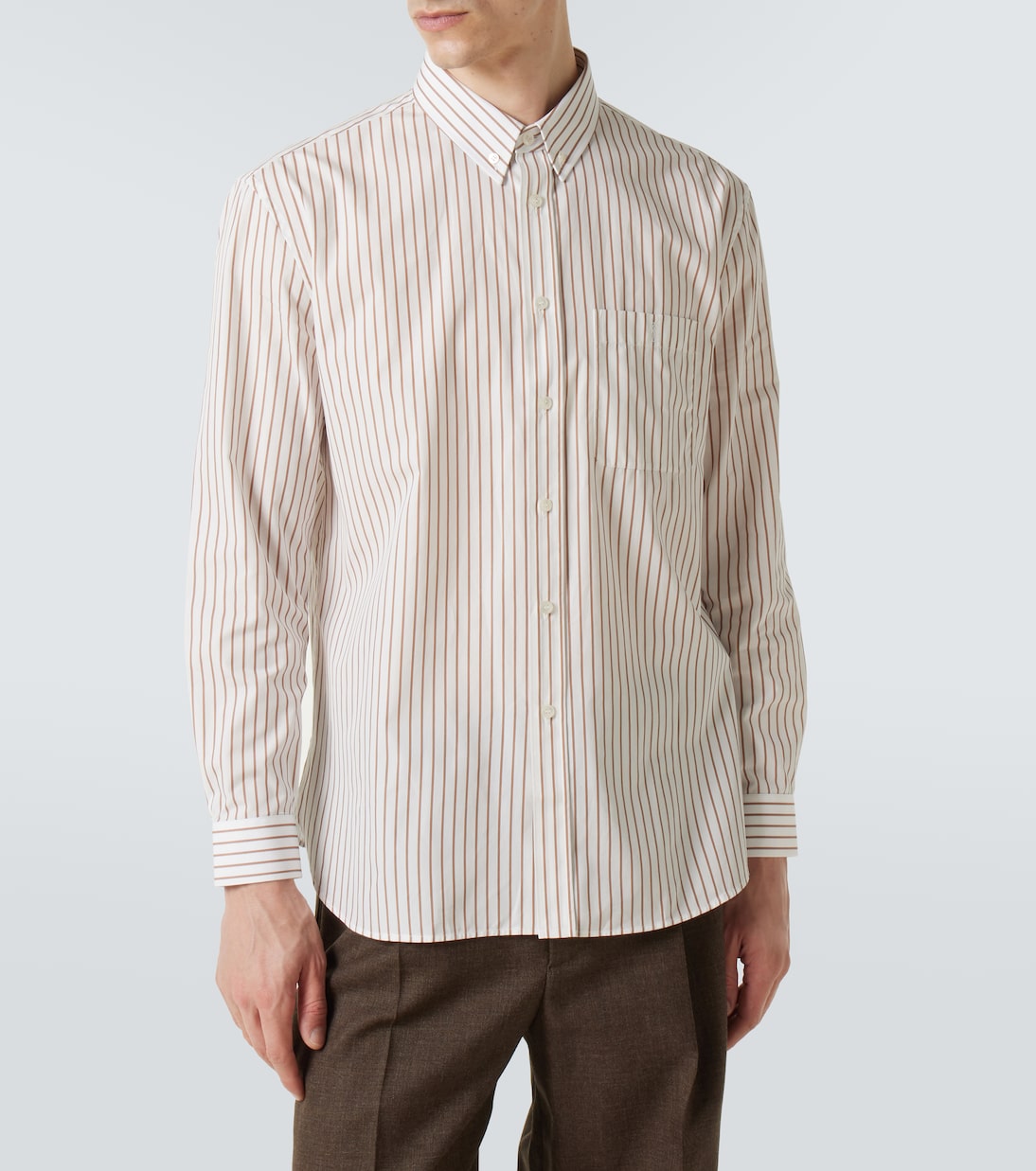 Hemd Cassandre aus Baumwollpopeline | Saint Laurent