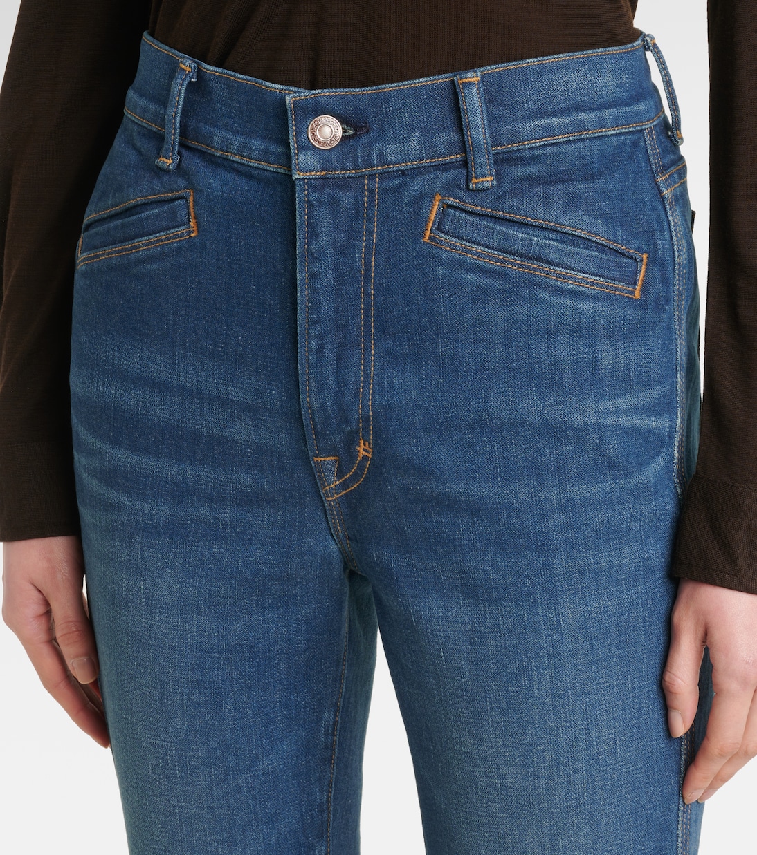 Jeans flared de tiro alto | Tom Ford