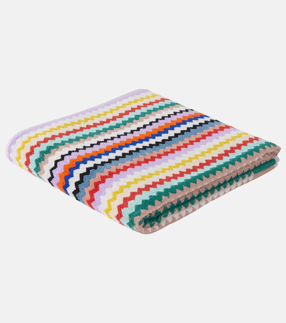 Riverbero Zigzag terry bath sheet | Missoni