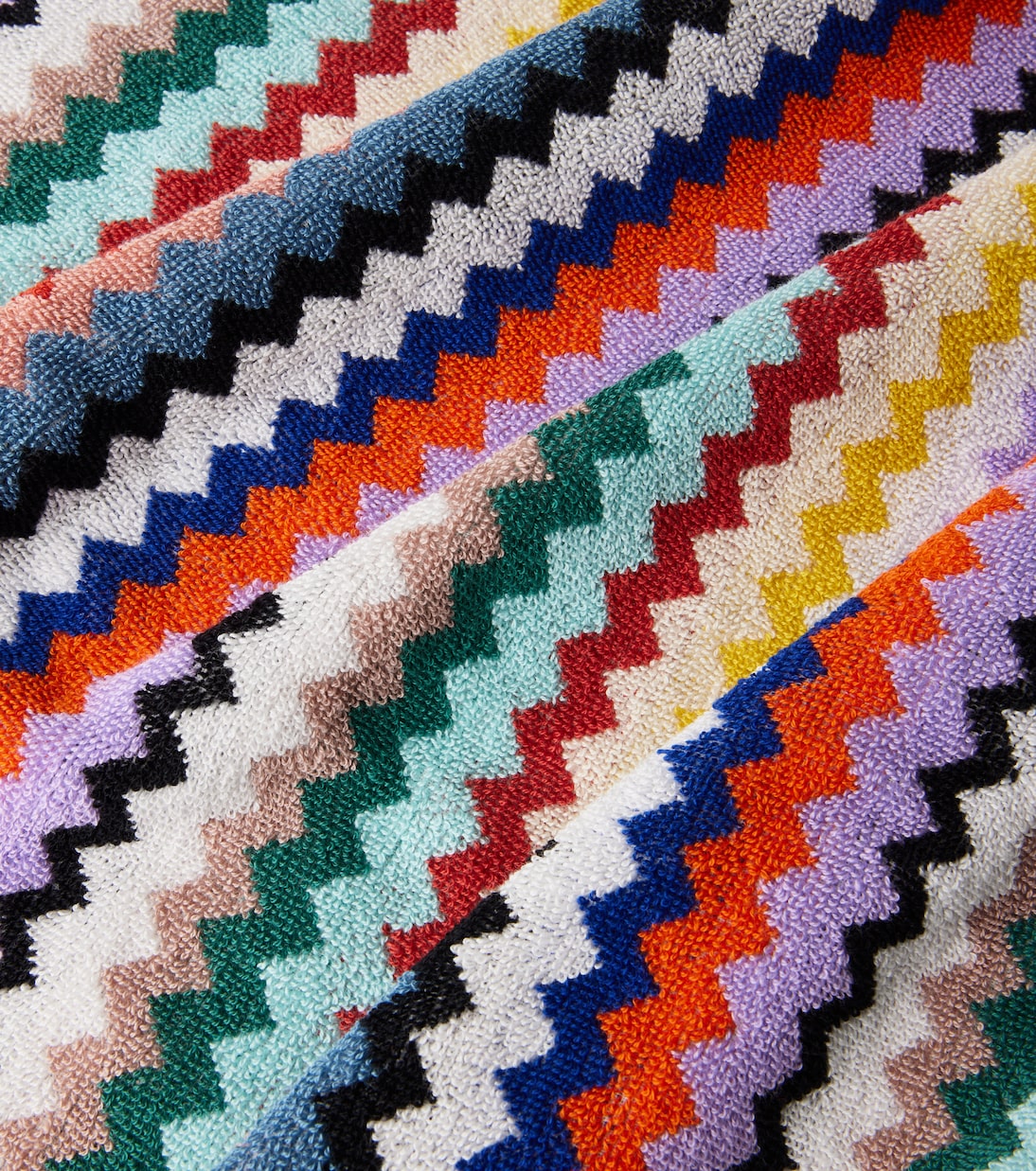 Riverbero Zigzag terry bath sheet | Missoni