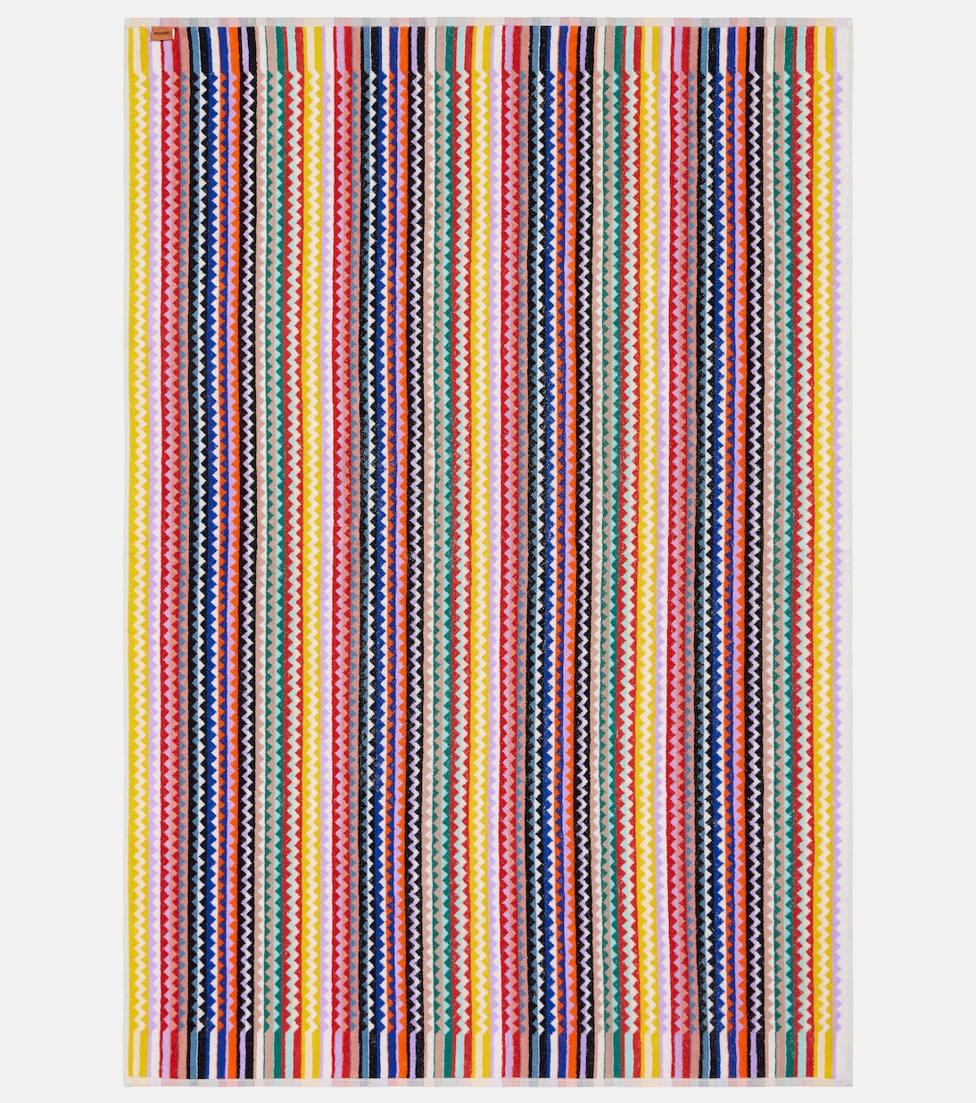 Riverbero Zigzag terry bath sheet | Missoni