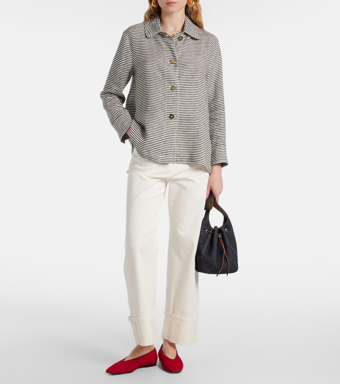 Zamia printed linen blouse | 'S Max Mara