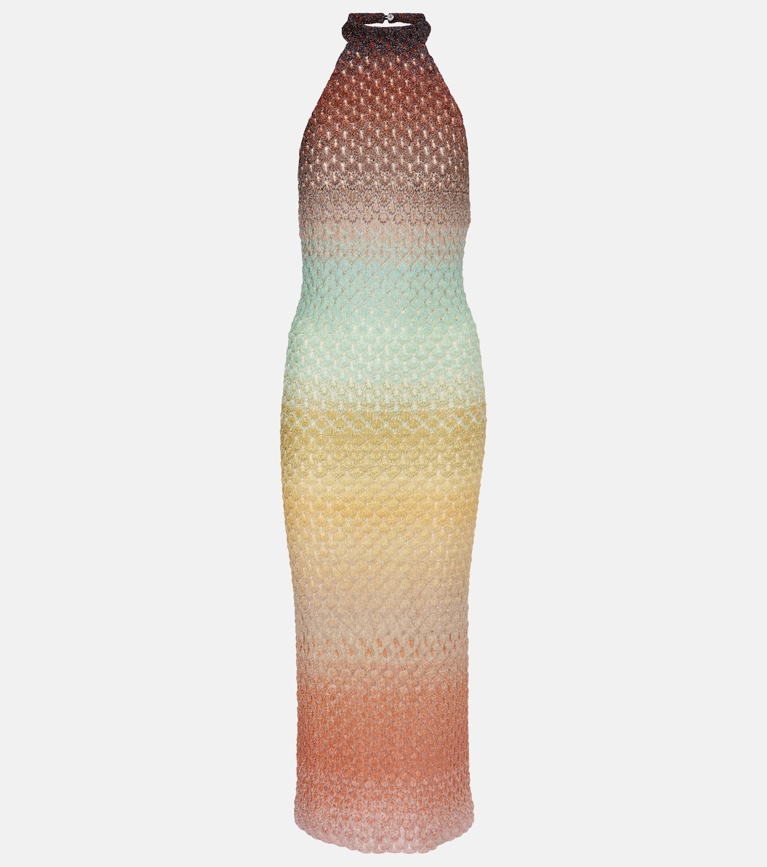 Abito midi con scollo all’americana | Missoni