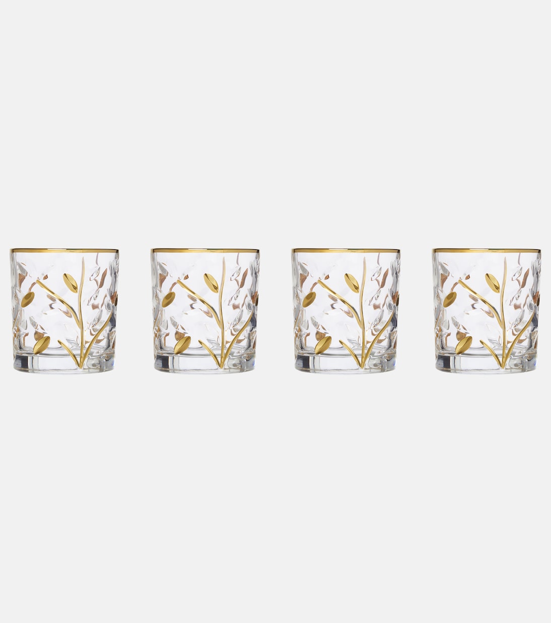 Set di 4 bicchieri in cristallo | Les-Ottomans