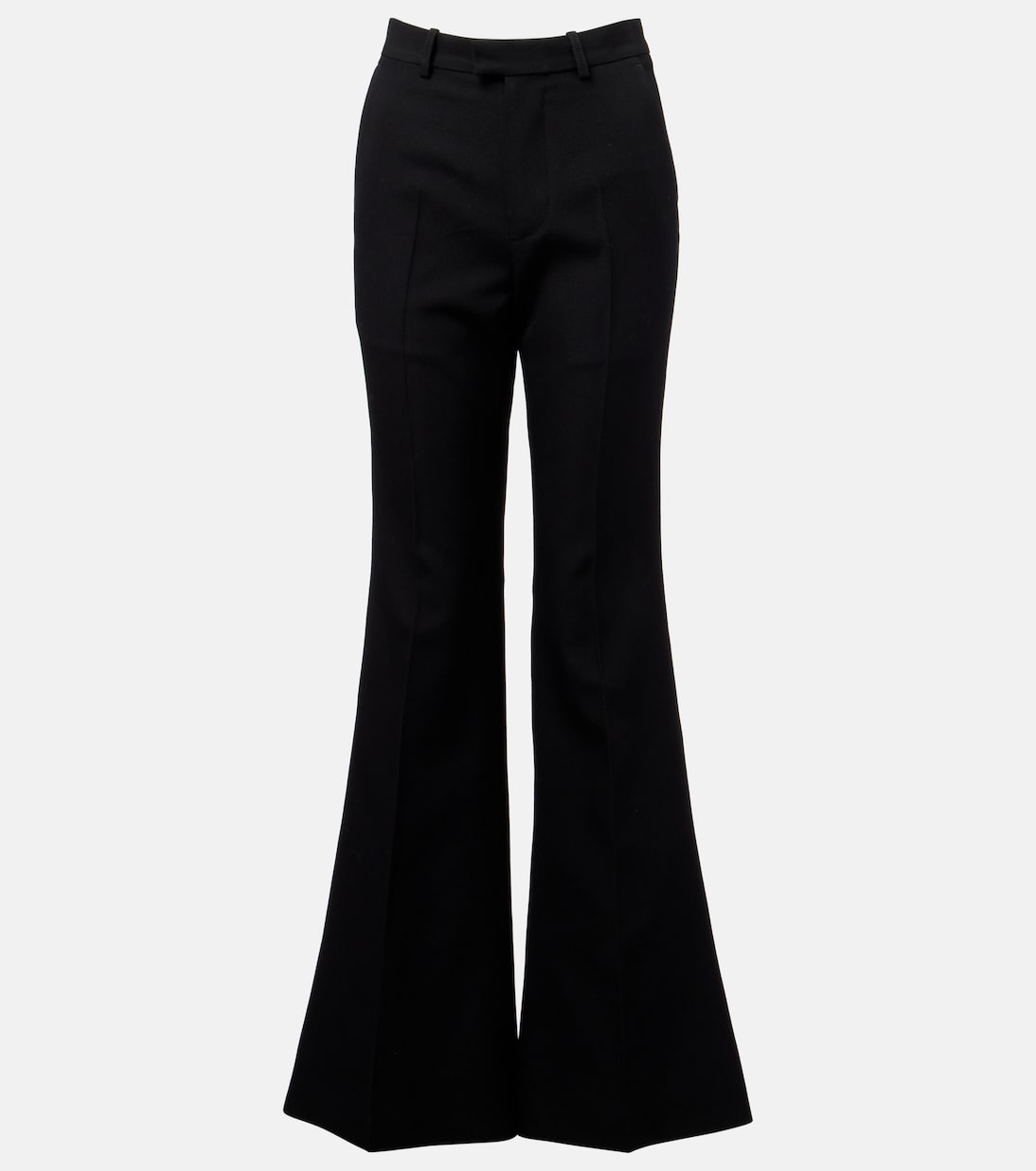 High-rise wool flared pants | Balenciaga