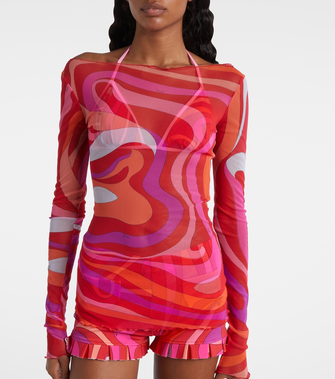 Top Marmo en tulle | Pucci