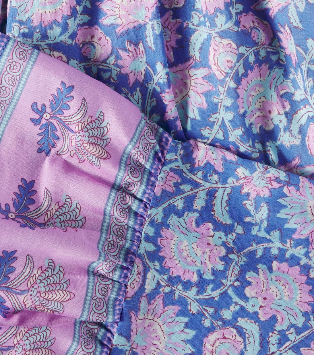 Vestido Marceline de gasa algodón floral | Louise Misha