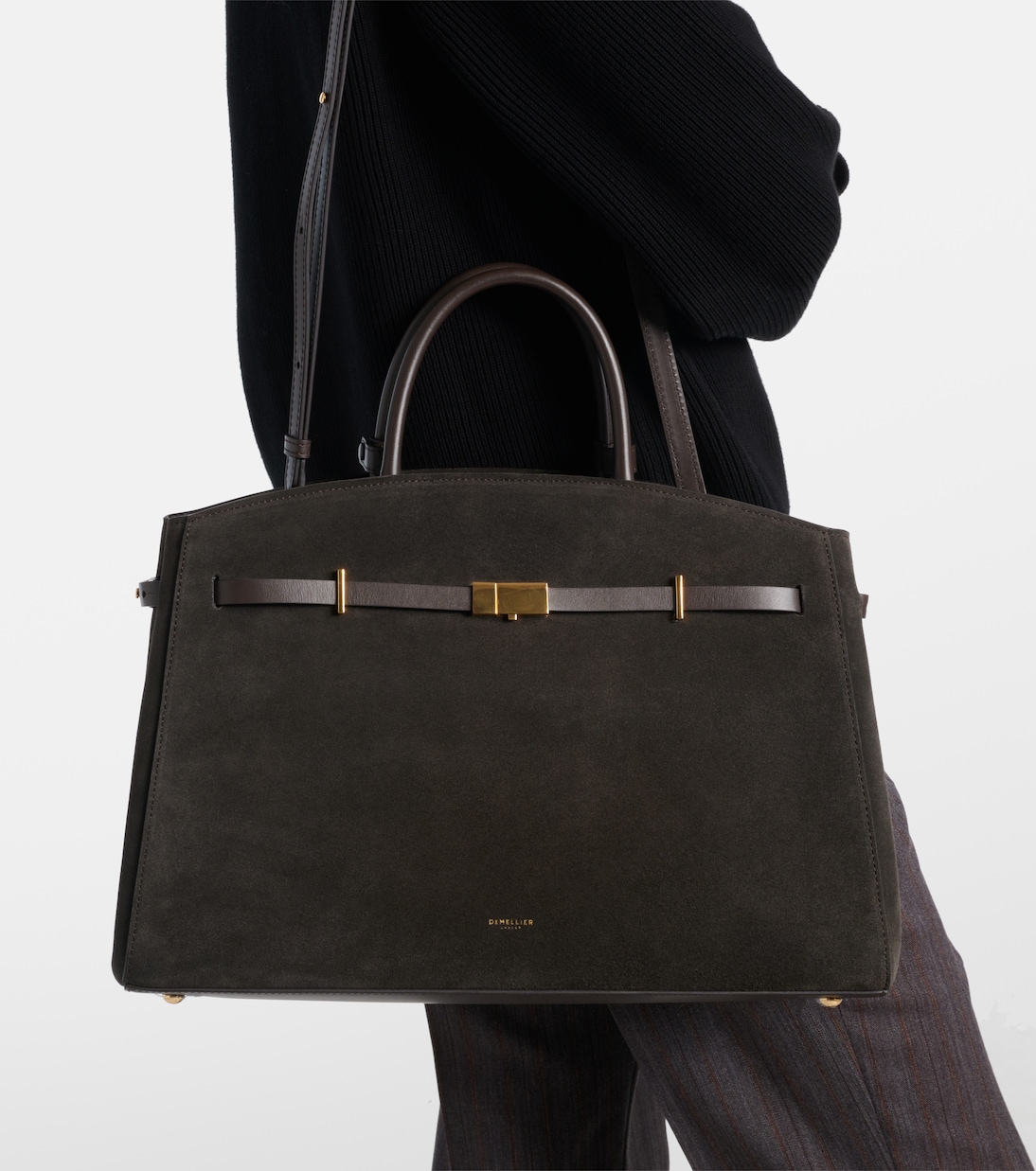 Sac Hudson en daim et cuir | DeMellier